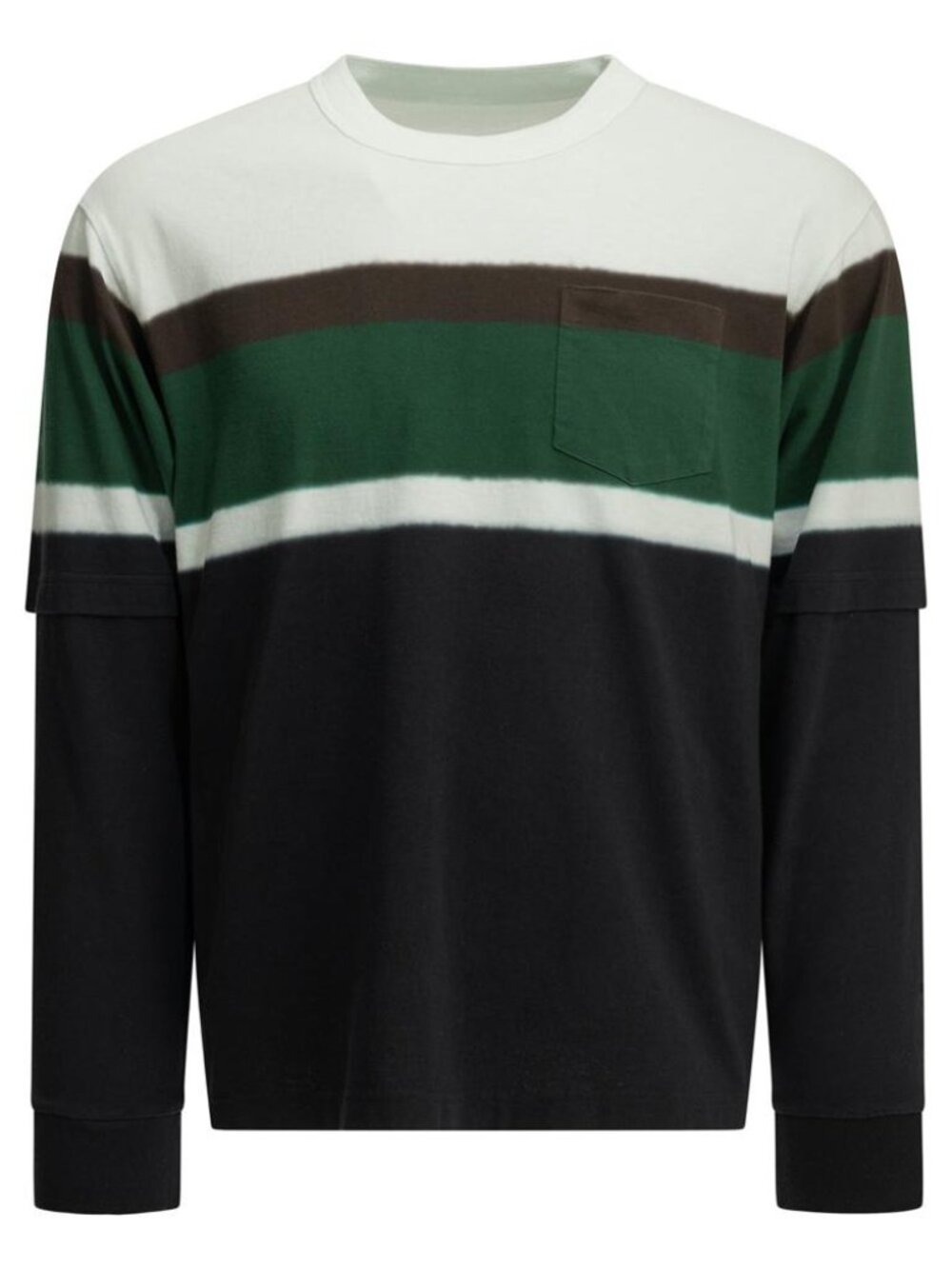 Sacai Chusen Dyed Crew-Neck T-Shirt Tag Size 1 Men